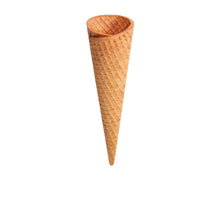 Load image into Gallery viewer, One Augusto Gluten-Free Gelato and Ice Cream Cone by Gelato Supply is standing upright against a plain white background.